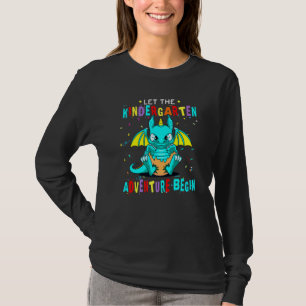 Camiseta Primeiro Dia Do Jardim De Infância 1º Dia Vamos Av