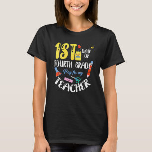 Camiseta Primeiro Dia Do Quarto Estudante Do 4º Ciclo De Vo