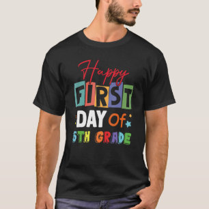 Camiseta Primeiro Dia Do Quinto Grau De Volta Ao Teac Escol