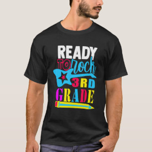 Camiseta Primeiro Dia do Terceiro Grau Pronto Para Rock 3º