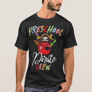 Camiseta Primeiro dia, infantário do professor de pré-escol