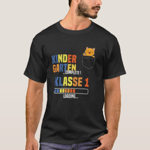 Camiseta Primeiro dia na escola maternal turma completa 1