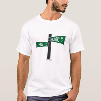 CAMISETA PRIMEIRO E SE ATLÂNTICO DA RUA