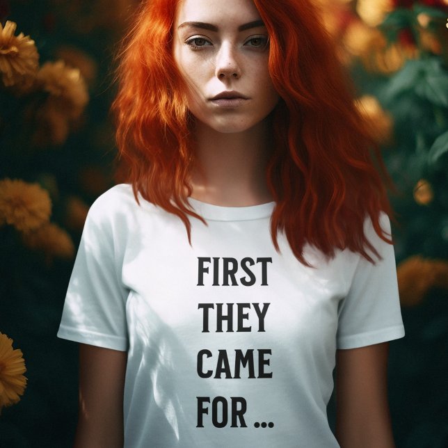 CAMISETA PRIMEIRO ELES VIERAM PARA ... (Criador carregado)