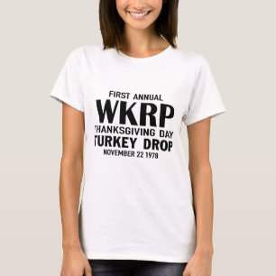 Camiseta primeiro emprego anual Dia de Ação de Graças