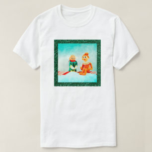 Camiseta Primeiro Encontro de Elfo de Natal