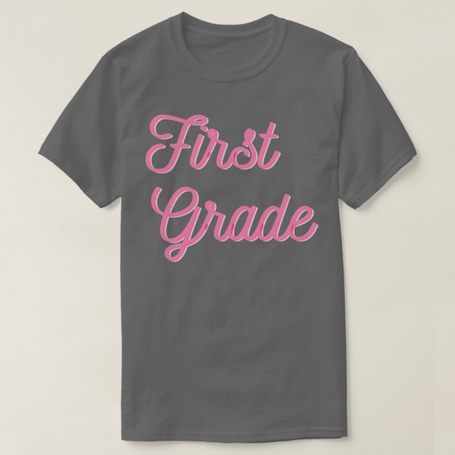 Camiseta Primeiro grau 1 (Frente do Design)