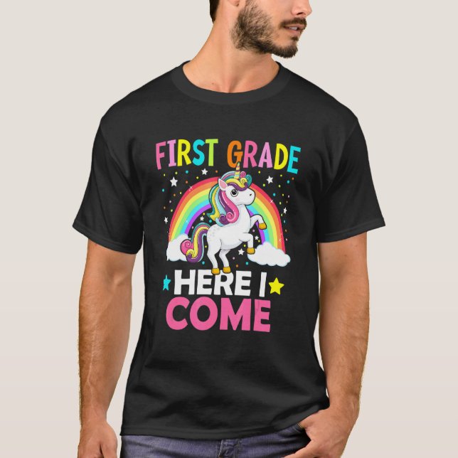 Camiseta Primeiro Grau Aqui Eu Volto Para A Escola 1ruas (Frente)