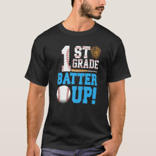 Camiseta Primeiro Grau De Volta Para A Escola 1rua Batter P