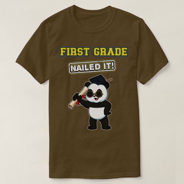 Camiseta Primeiro Grau - Encerrado - Ensino Primário 2 (Frente do Design)
