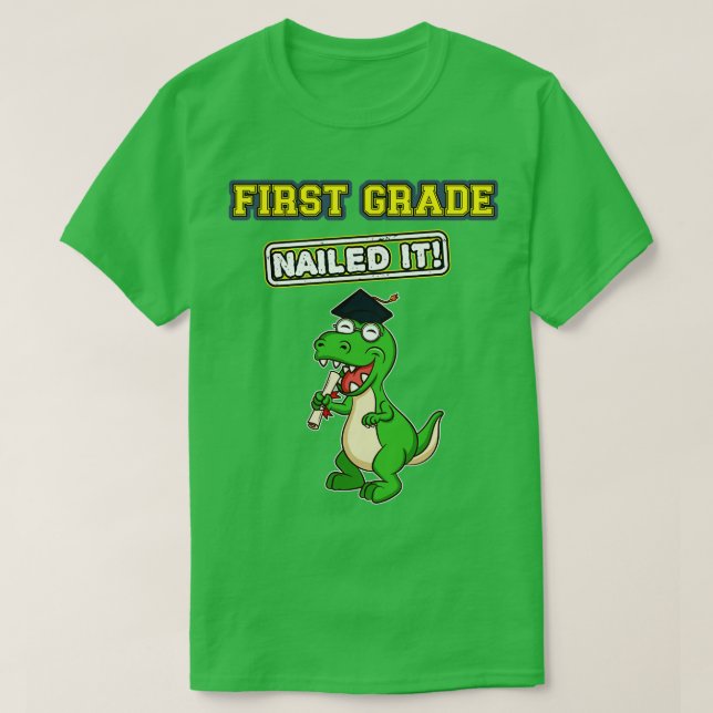 Camiseta Primeiro Grau Encerrado No Ensino Primário (Frente do Design)
