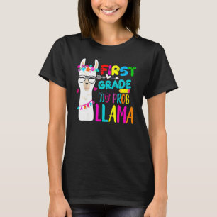 Camiseta Primeiro Grau Sem Prob Llama Professor 100º Dia Pa