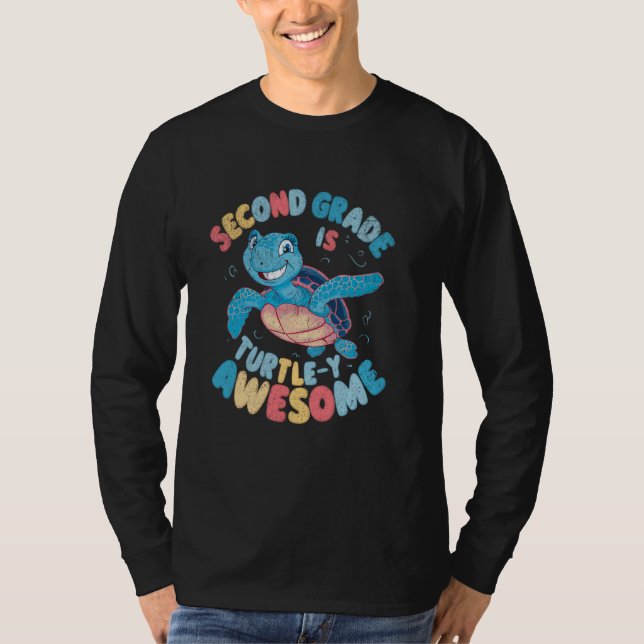 CAMISETA PRIMEIRO GRAU TURTLEY DE VOLTA À ESCOLA (Frente)
