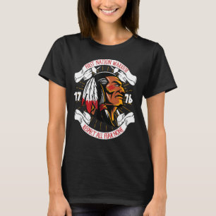 Camiseta Primeiro Guerreiro de Nação Respeita Todo Medo Nen