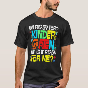 Camiseta Primeiro Jardim de Infância Estudante de Ensino Su