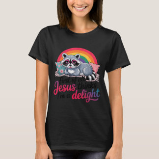 Camiseta Primeiro Jesus Acha Uma Delícia Meme Engraçado de