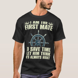 Camiseta Primeiro-Ministro legal para Homens Mulheres Barco