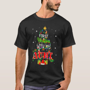 Camiseta Primeiro Natal Com A Minha Tia Xmas, A Família Da 