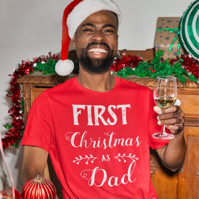 Camiseta Primeiro Natal como família de Pais correspondendo (Criador carregado)