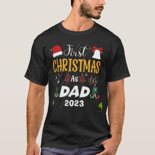 Camiseta Primeiro Natal como pai