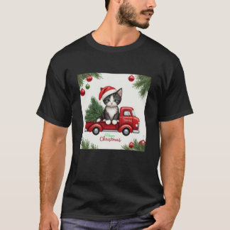 Camiseta Primeiro Natal de Kitten