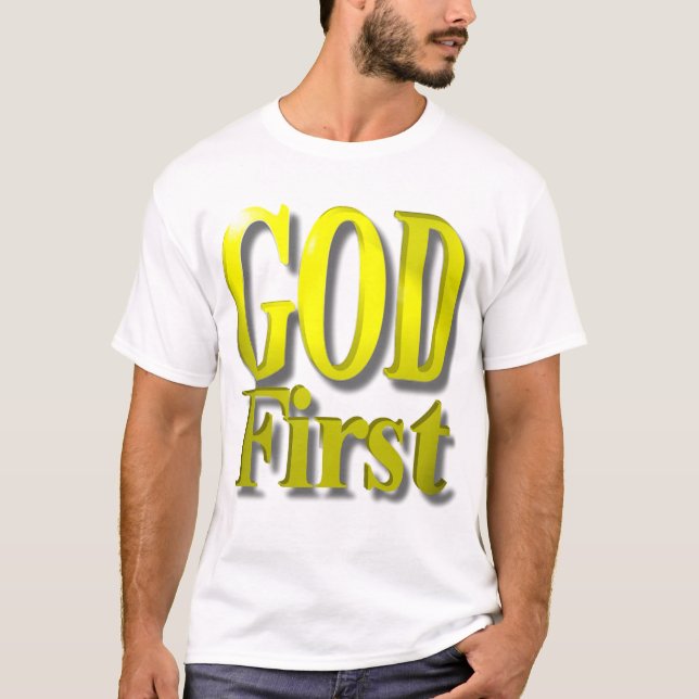 CAMISETA PRIMEIRO OURO 3 DO DEUS (Frente)