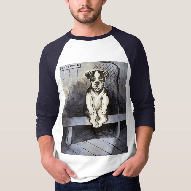 Camiseta Primeiro Prêmio de Bom Comportamento de Louis Wain (Frente)