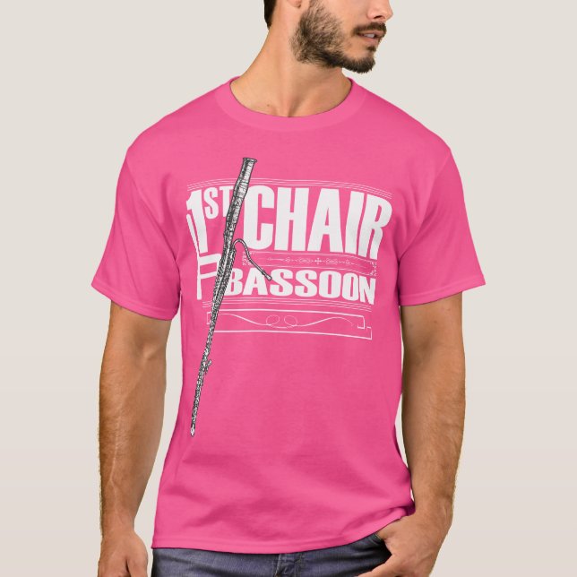 Camiseta Primeiro Presidente Bassoon, Banda E Jogador De Or (Frente)