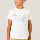 Camiseta Primeiro Rodeo Birthday Brother<br><div class="desc">Irmão do Cowboy de aniversário,  primeira camisa de rodeio.</div>