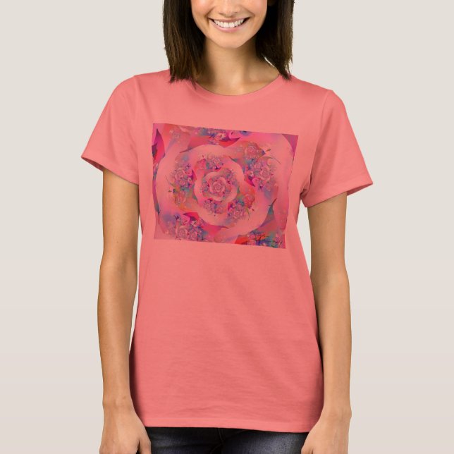 Camiseta Primeiro Rosa (Frente)