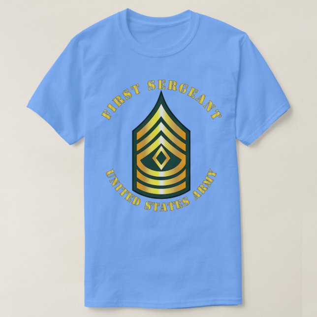 Camiseta Primeiro Sargento 1SG (Frente do Design)