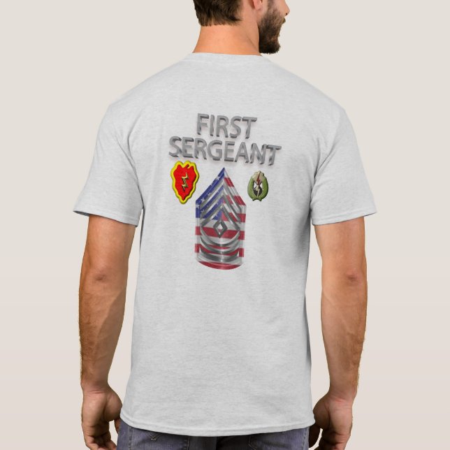 Camiseta Primeiro Sargento da 25ª Divisão de Infantaria  (Verso)