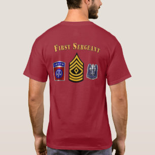 Camiseta Primeiro-Sargento da 82ª Divisão Aerotransportada