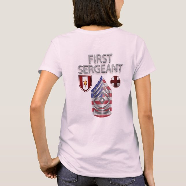 Camiseta Primeiro Sargento da Brigada Médica 44 (Verso)