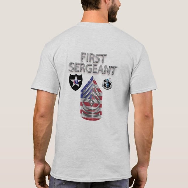 Camiseta Primeiro Sargento da Divisão de Infantaria do segu (Verso)