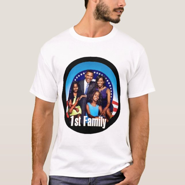 Camiseta Primeiro t-shirt da família (Frente)