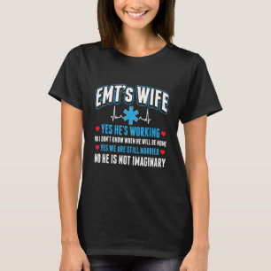 Camiseta Primeiro Técnico Médico de Emergência Paramédico O
