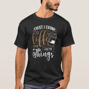 Camiseta Primeiro Tomo Café Barista Café Café Café Café