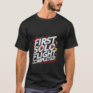 Camiseta Primeiro Voo Solo Concluído —