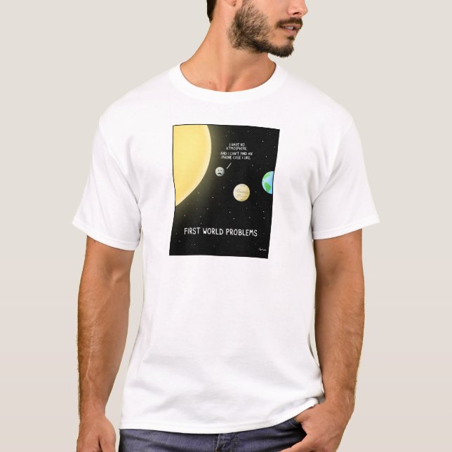 Camiseta Primeiros problemas do mundo (Frente)
