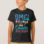 Camiseta Primo Birthday Cake Funny Balloon Boys Kid Party<br><div class="desc">Primo Birthday Cake Engraçado Festa De Crianças De Balões Engraçados. Conjuntos de Primos Familiares para Crianças.</div>