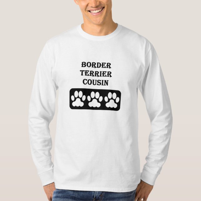 Camiseta Primo Border Terrier (Frente)