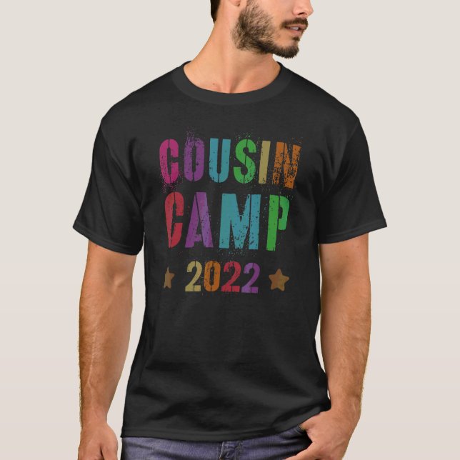 Camiseta Primo Camp 2022 Vovó Vovô Sleepaway Sign Au (Frente)
