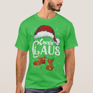 Camiseta Primo Claus Papais noeis Engraçado Natal Pajama Ma
