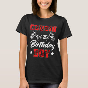 Camiseta Primo Corredor de Carros da Família de Corrida do