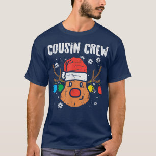 Camiseta Primo Crew Xmas PJs Correspondendo Pijamas de Nata