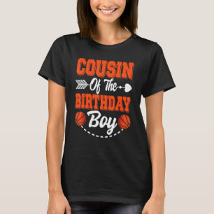 Camiseta Primo Da Fama De Basquete De Garoto De Aniversário