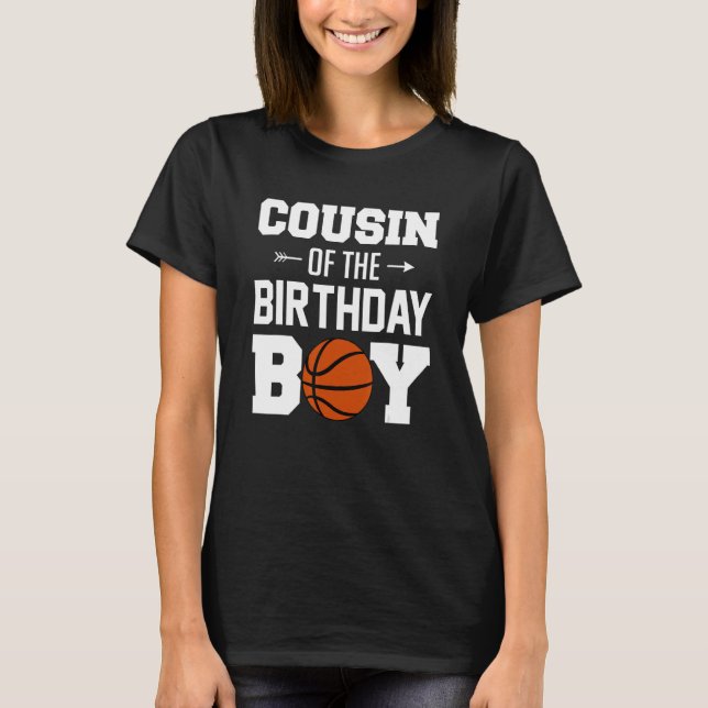 Camiseta Primo Da Família Birthday Boy Basball M (Frente)