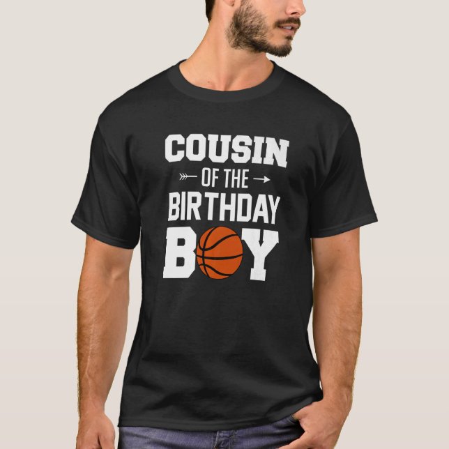 Camiseta Primo Da Família Birthday Boy Basball M (Frente)