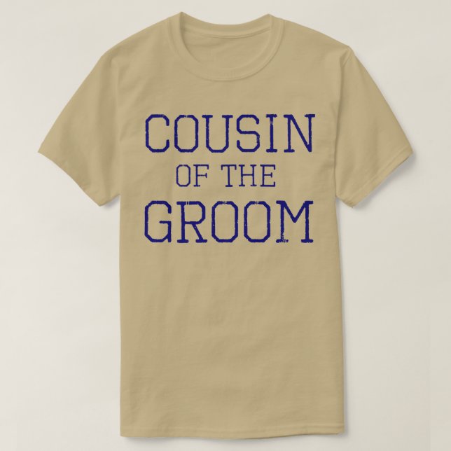 Camiseta Primo Da Festa de casamento De Coordenação Do Grup (Frente do Design)